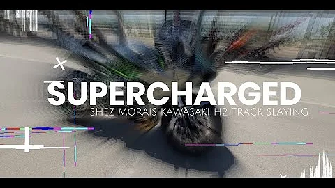 Kawasaki Ninja H2 Track Action