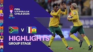 SOUTH AFRICA 5 - 0 NEW CALEDONIA | HIGHLIGHTS FIFA U-20 WORLD CUP 2025 CHILE
