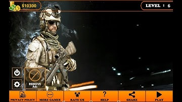 Commando Gun Shoot Strike War mission 1,2,3||2018