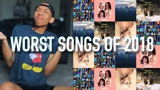 Top 5 Worst Songs of 2018