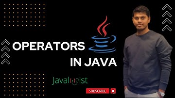 #13 Operators in Java