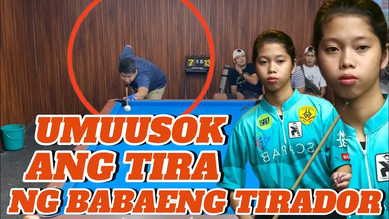 UMUUSOK ANG TIRA NG ISANG BABAENG TIRADOR | RHAKII CONSTANTNO