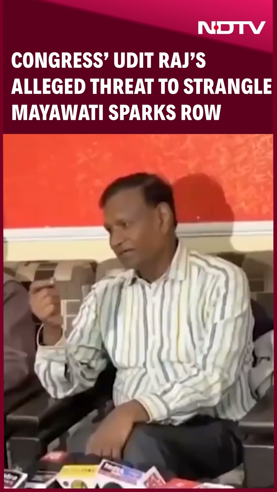 Congress Leader Udit Raj's Alleged Threat To Strangle BSP Leader Mayawati Goes Viral