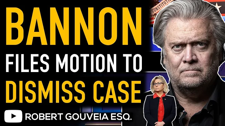 BANNON Files MASSIVE 820-Page Motion to DISMISS #J...