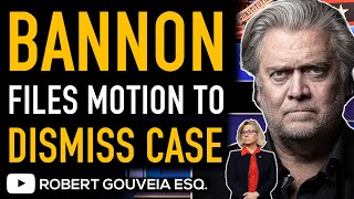BANNON Files MASSIVE 820-Page Motion to DISMISS Case