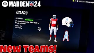 Every Relocation Team and Uniform in Madden 24!