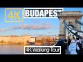 4K City Walks: Budapest, Along the Danube - Virtual Walk Treadmill Exercise Video and City Guide