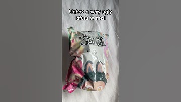 Unbox a very very very ugly labubu w me!! #labubu #lafufu #unboxing #aliexpress