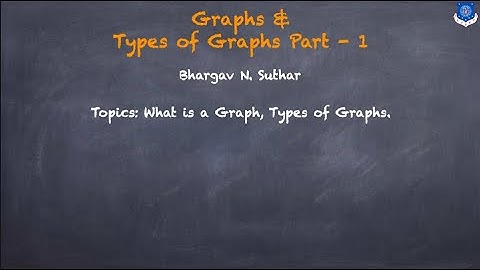 What is a graph? | Types of graphs | Multi | Pseudo | Simple | Weighted | Finite | Infinite|Part 1|