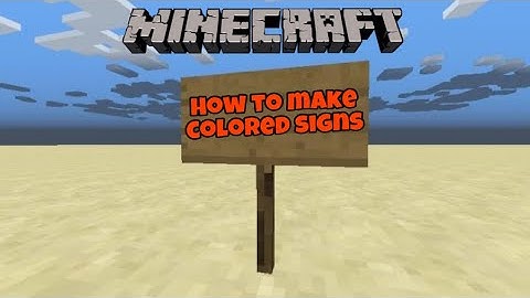 How to Get Colored Text in MCPE 1.0.5+ [CAN BE USED IN COMMAND BLOCKS]
