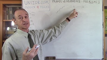Unizor - Physics4Teens - Mechanics - Kinematics - Frame of Reference - Problems 1