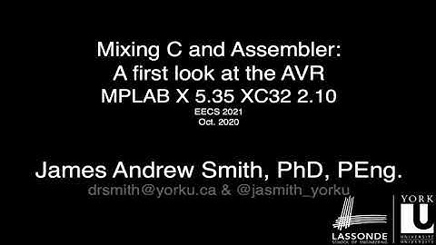 Lab E: Further Exploration in Mixing C and Assembler on the ATMEGA328 in MPLAB X (Part 1 of 3)