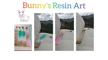 A short process of making Epoxy Resin Bookmarks for a small business #resin #resinart