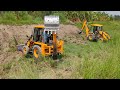 Jcb operator abs is live  double machine jcb livestream live jcb.