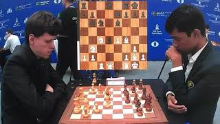 Vladislav Artemiev 2705 ; Praggnanandhaa 2747.World Blitz Chess.