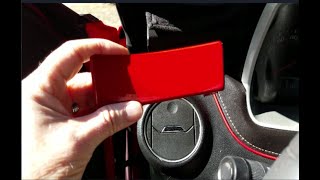 How to prepare Camaro dash trim for paint. Part 1