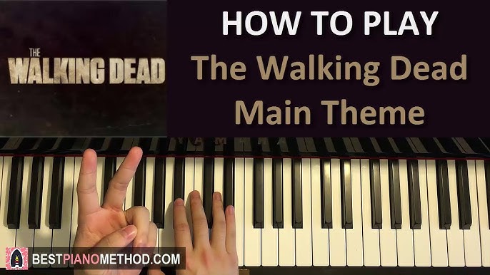 The Walking Dead Theme - Piano Tutorial Easy - How To Play (Synthesia) -  YouTube