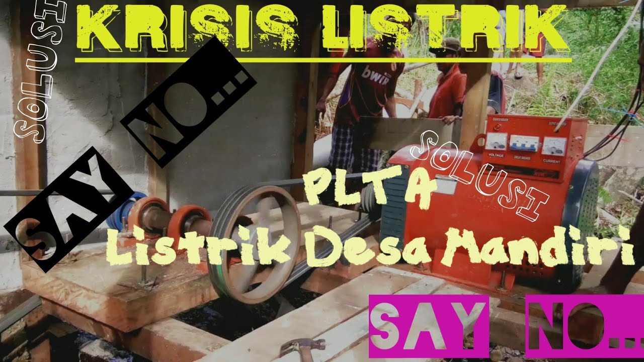 Uji coba PLTA desa Riam Kempadik Sukses | 1DUA3