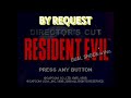 RESIDENT EVIL DIRECTORS CUT PS1 TO PS3