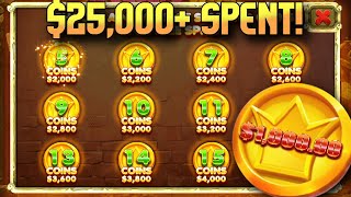 I bought ALL 12 BONUSES on TREASURE WILD! (STAKE)