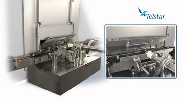 Telstar Automatic Row by Row vial loading / unloading system