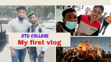 First day in dtu | DTU Campus Tour | @ajayraj1  | @YashGargOfficial  | dtu college review | rajadtuvibes