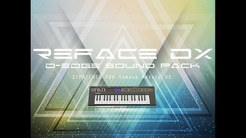 2OP Bass / reface DX D-Edge Bass Pack 1