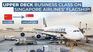 Tripreport Singapore Airlines Business Airbus A380 Beijing Capital - Singapore