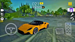 Sports Car in Xtreme Driving Sim - Offroad & City Roads - Android Gameplay screenshot 4