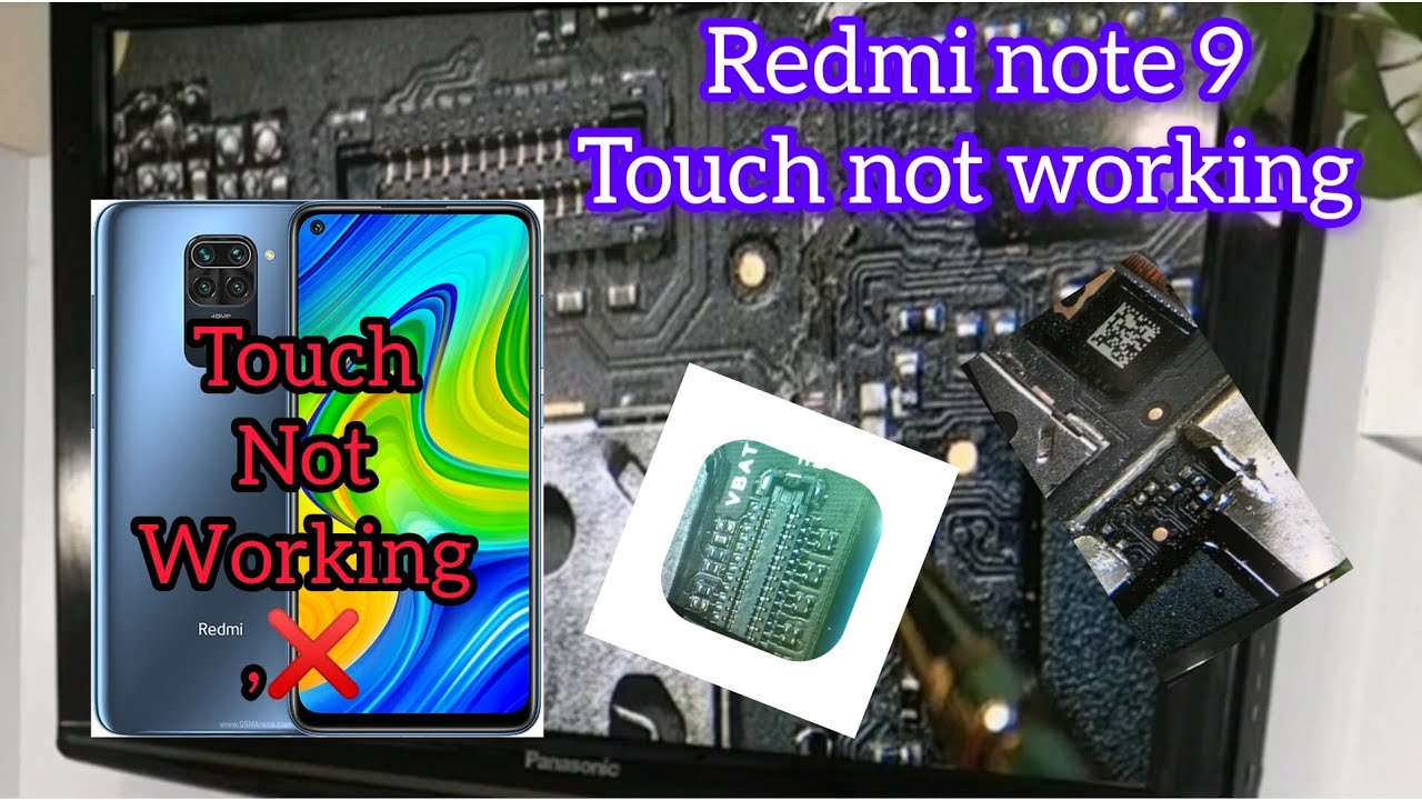 redmi note 9 touch not working solution/9حل مشکل کار نکردن تاچ نوت