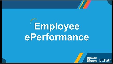 Employee ePerformance