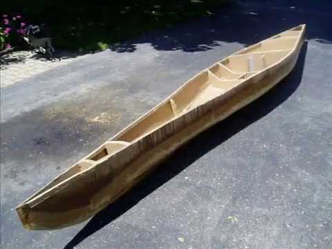 cardboard boat construction - youtube