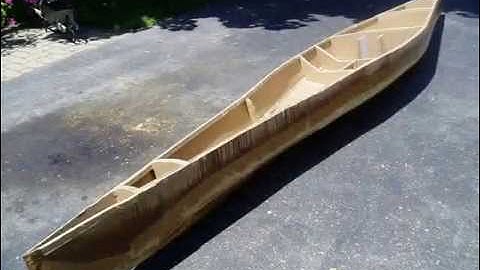 Cardboard Boat Construction