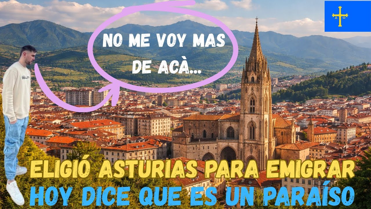 ELIGIÓ ASTURIAS PARA EMIGRAR… Y HOY DICE QUE NO SE VA MÁS #asturias #oviedo #españa #entrevista