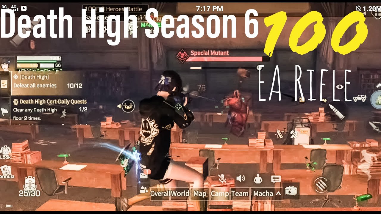 Death High Season 6 | Floor 100 using Electric Arc Assault Rifle | LifeAfter
