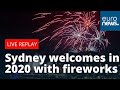 Happy New Year Australia! Sydney welcomes in 2020 with celebratory fireworks