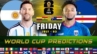 🔥 Football Predictions Today 03 July | BTTS & Over 2.5 | World Cup Tips screenshot 4