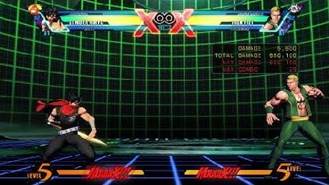 ULTIMATE MARVEL VS. CAPCOM 3 Strider Legion tech