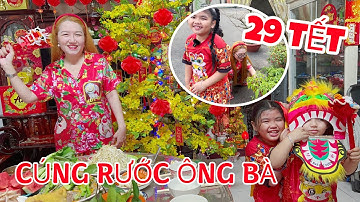 29 Tết Gia Đình Sum Vầy, Cúng Rước Ông Bà, Đón Giao Thừa | Kitty Rio Family