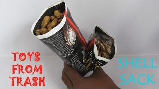 Shell Sack English Amazing Bag To Separately Hold Peels And Fruit