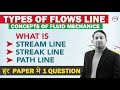 What is Streamline, Streakline and Pathline | Fluid Mechanics | Types of flow lines | By Rahul Sir