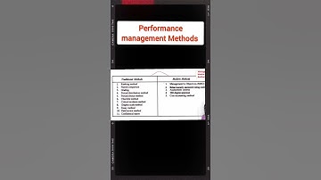 Performance Appraisals Methods/ Quick Revision #hrm #shortvideo #drbarkhagupta