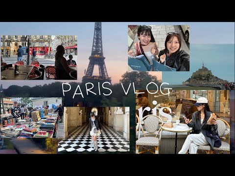 Paris🇫🇷🪽ep.2/桑の市、ヴィンテージショップ、ベルサイユ宮殿、モン・サン・ミシェル