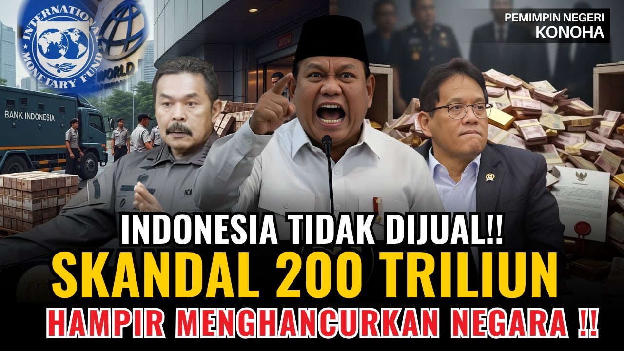 INDONESIA TIDAK DIJUAL! Skandal 200 Triliun yang Hampir Menghancurkan Negara Konoha!