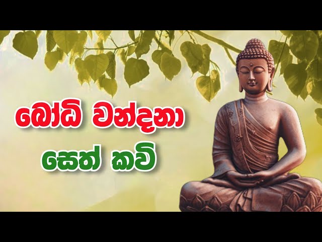 බෝධි වන්දනා සෙත් කවි | Jaya Sri Maha Bodhi Wandana | sambudu himita sewanak una bo rujuta class=