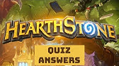 Quiz Diva Hearthstone Quiz Answers 25 Questions Score 100 Video