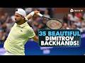 35 Beautiful Grigor Dimitrov Backhands 😮‍💨