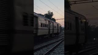 ICF Amritsar Hisar Express Skips Chiheru With High Speed #train #shorts #shortsfeed #viralshort
