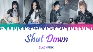 [INDO SUB] BLACKPINK  - ‘Shut Down’ Lyrics (Color Coded Rom/Eng/Indo)