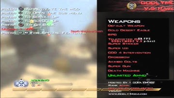 GodlyModz V5 mw2 {PS3}